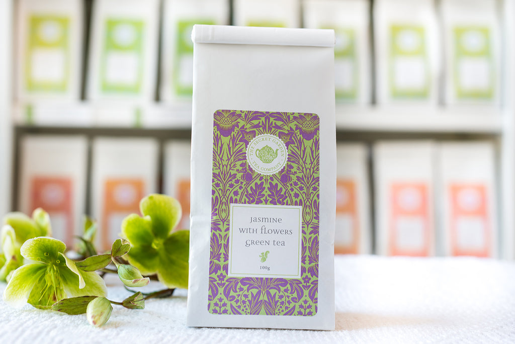 Green Tea - Jasmine With Flowers